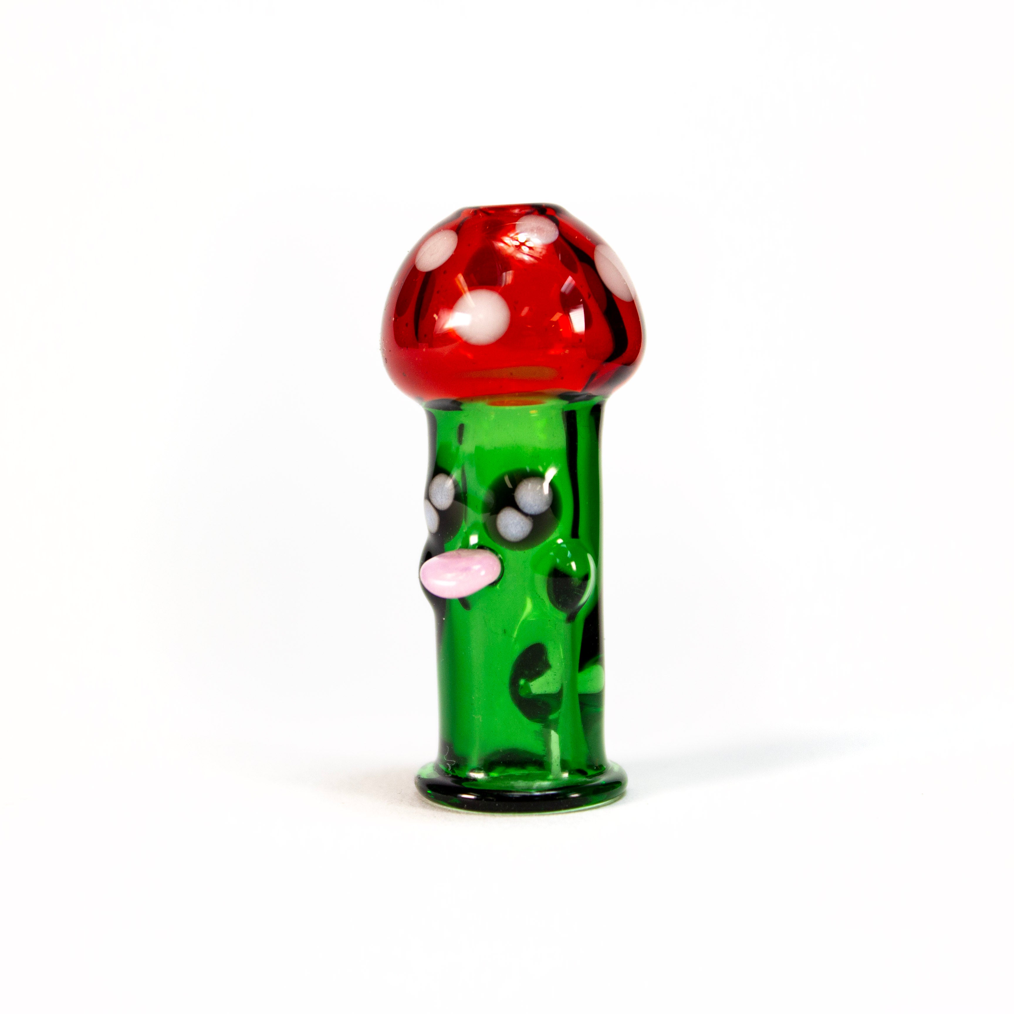 Alexander The Great Transparent Green Mushy Pivot Tip #ATG11 - Planet Caravan
